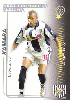 Diamansy Kamara West Bromwich Albion 2005/06 Shoot Out #323